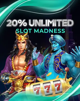 20% Unlimited Slot Madnedd