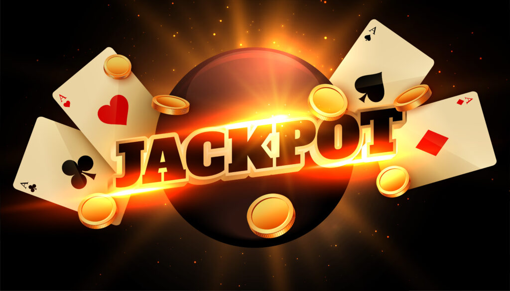 casino jackpot sign